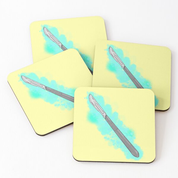 Item preview, Scalpel With Yellow Background  designed and sold by missmann.