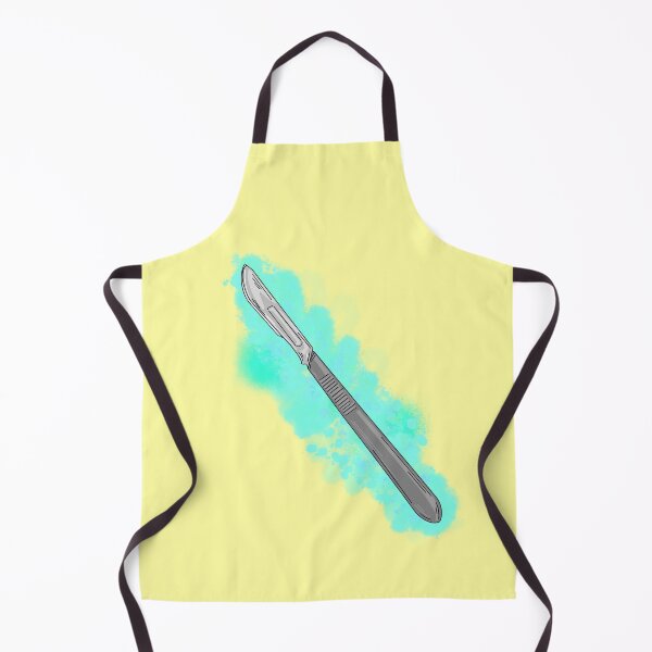 Item preview, Scalpel With Yellow Background designed and sold by missmann.