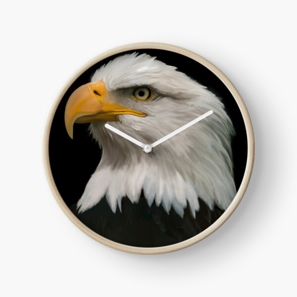 Bald Eagle Clock