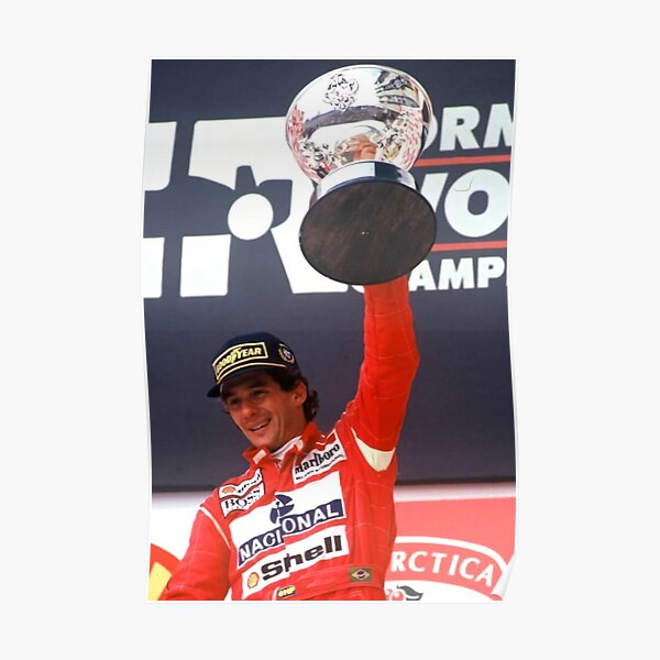 Ayrton Senna Poster
