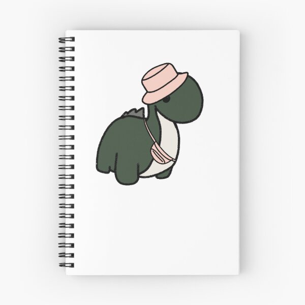 Item preview, Dinosaur in a Pink Bucket Hat designed and sold by beckahbrooks.