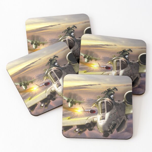 Item preview, 2 Fighter Jets in the Clouds designed and sold by ETVdesign.