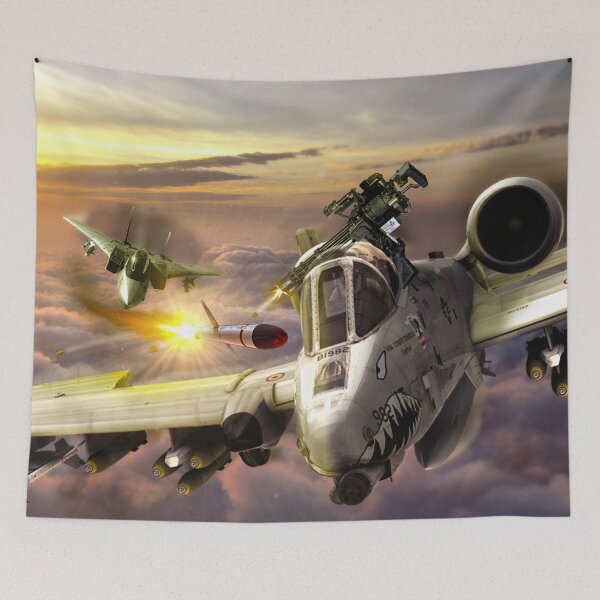 Item preview, 2 Fighter Jets in the Clouds designed and sold by ETVdesign.