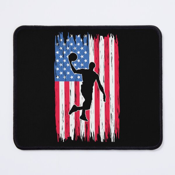 Artikelvorschau, Basketball American Patriotic Play Basket Ball Player Classic Gift Premium Apparel Funny Holiday Xmas entworfen und verkauft von DesignByHeartUK.