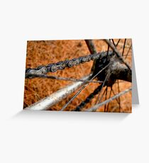 Winter Singlespeed Greeting Card
