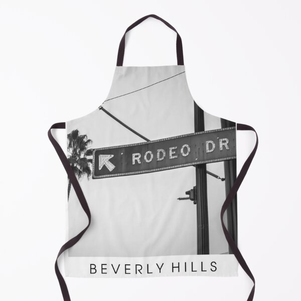 Item preview, Black and white Beverly Hills Poster designed and sold by pilikspirr.