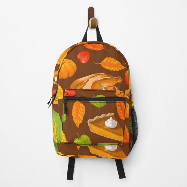 Item preview, Thanksgiving Dinner Fall Autumn Seamless Pattern (Brown) designed and sold by Alex Goubar.