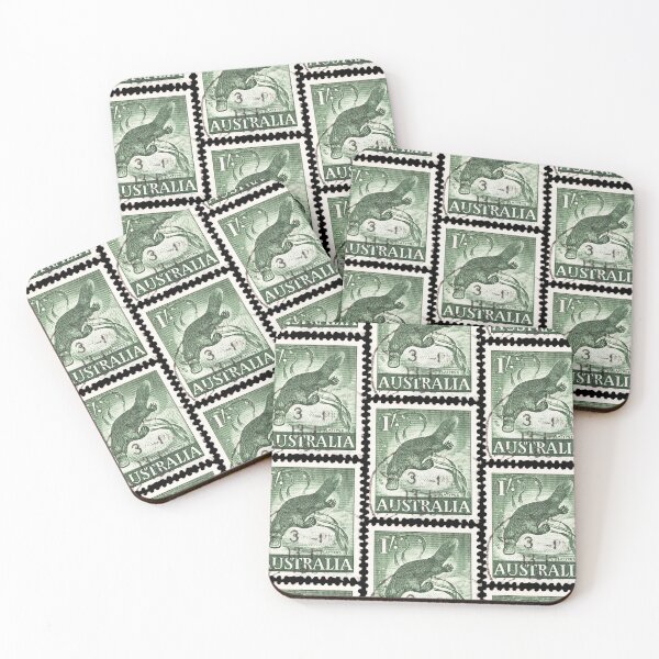 Item preview,  Australia Platypus Stamp designed and sold by 2AGoodHome.