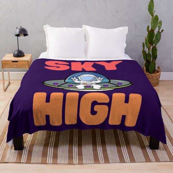 Item preview, Sky High (Ufo and Astronaut) designed and sold by Keep Smiling.