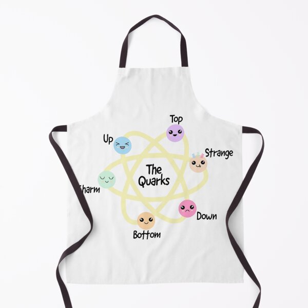 Item preview, The quarks, quark, Quark family, a Physics gift, subatomic particles, CERN, hadron collider, science gift, girl science  designed and sold by Hollyharry.