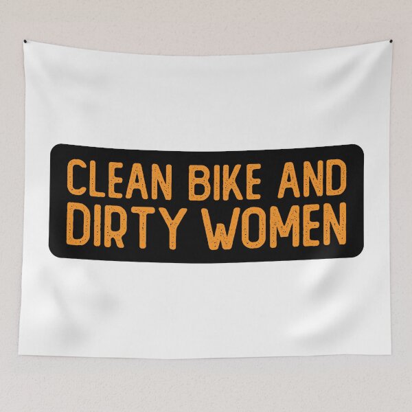 Item preview, Clean Bike And Dirty Women Funny Biker designed and sold by Sour Soul.