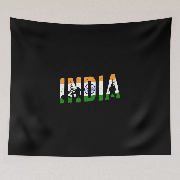 Item preview, India Cricket Indian Flag Sport Supporter Cheering Classic T-Shirt designed and sold by ximenagene.