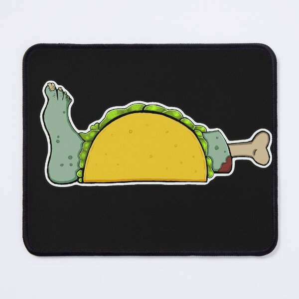 Item preview, Foot Taco Sticker designed and sold by Jericho Pipinich.