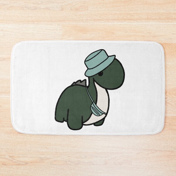 Item preview, Dinosaur in a Blue Bucket Hat designed and sold by beckahbrooks.