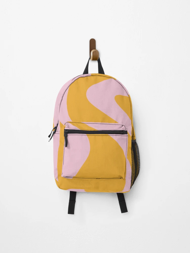Thumbnail 1 of 3, Backpack, Abstract Retro Swirl Pattern designed and sold by ind3finite.