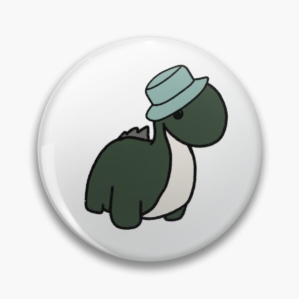 Item preview, Dinosaur in a Blue Bucket Hat designed and sold by beckahbrooks.
