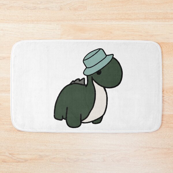 Item preview, Dinosaur in a Blue Bucket Hat designed and sold by beckahbrooks.