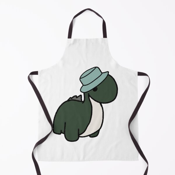 Item preview, Dinosaur in a Blue Bucket Hat designed and sold by beckahbrooks.
