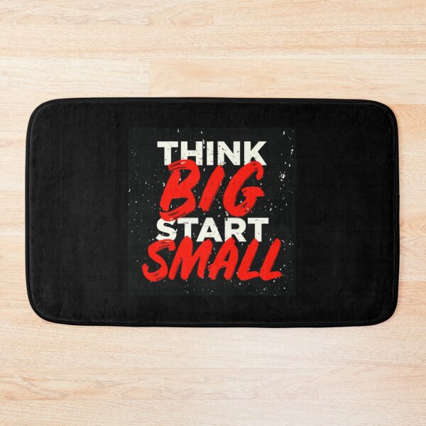 Item preview, Think Big Start Small Sticker designed and sold by donnielnah.