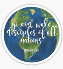 go and make disciples Sticker