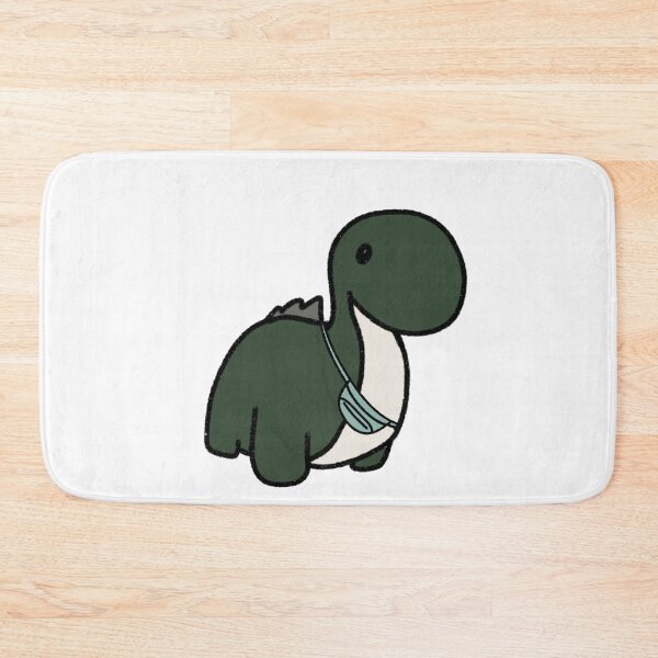 Item preview, Dinosaur in a Blue Fanny Pack designed and sold by beckahbrooks.