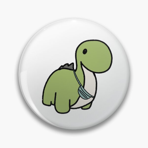 Item preview, Dinosaur in a Blue Fanny Pack designed and sold by beckahbrooks.