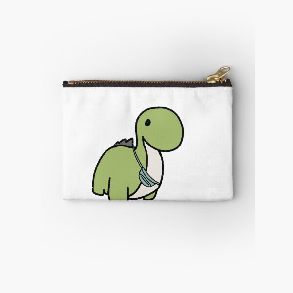 Item preview, Dinosaur in a Blue Fanny Pack designed and sold by beckahbrooks.