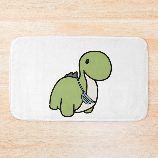 Item preview, Dinosaur in a Blue Fanny Pack designed and sold by beckahbrooks.
