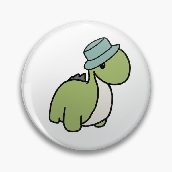 Item preview, Dinosaur in a Blue Bucket Hat designed and sold by beckahbrooks.