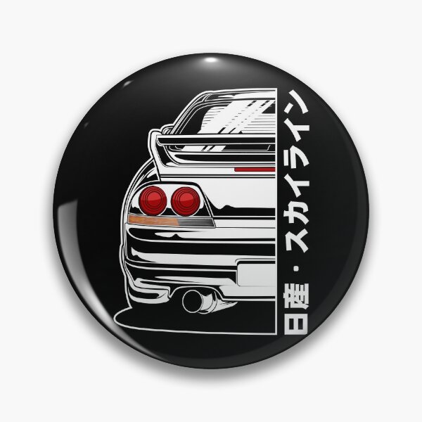 Artikelvorschau, Skyline R33 GTR (weißer Druck) entworfen und verkauft von KfZielinski.