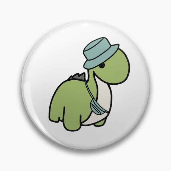 Item preview, Dinosaur in a Blue Bucket Hat designed and sold by beckahbrooks.
