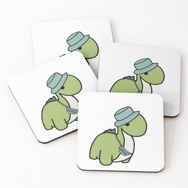 Item preview, Dinosaur in a Blue Bucket Hat designed and sold by beckahbrooks.
