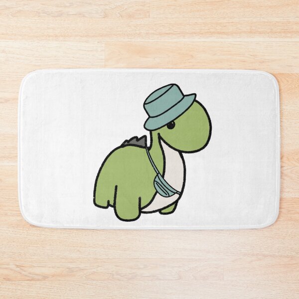 Item preview, Dinosaur in a Blue Bucket Hat designed and sold by beckahbrooks.
