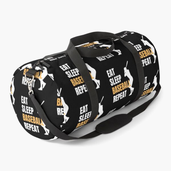 Item preview, Eat Sleep Baseball Repeat - White Yellow 3 designed and sold by GymWearDepot.