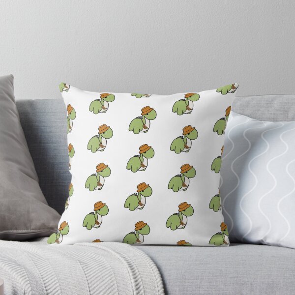 Item preview, Dinosaur in an Orange Bucket Hat designed and sold by beckahbrooks.