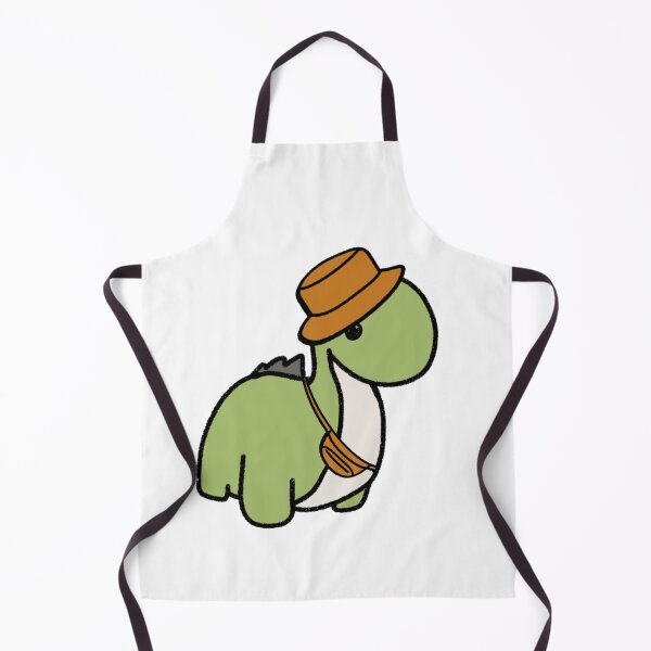Item preview, Dinosaur in an Orange Bucket Hat designed and sold by beckahbrooks.