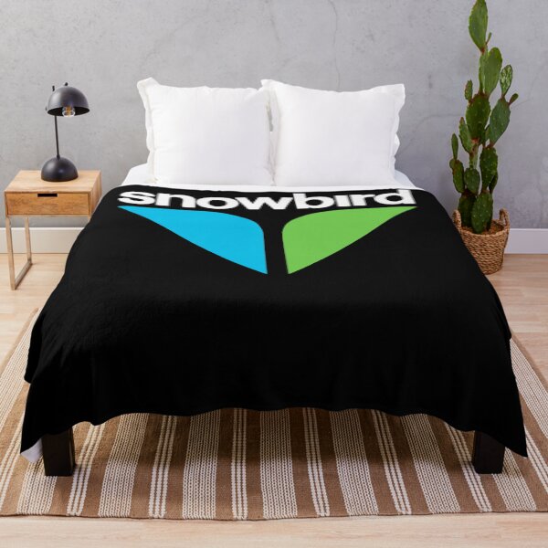Item preview, Snowbird Logo white vintage designed and sold by KfZielinski.