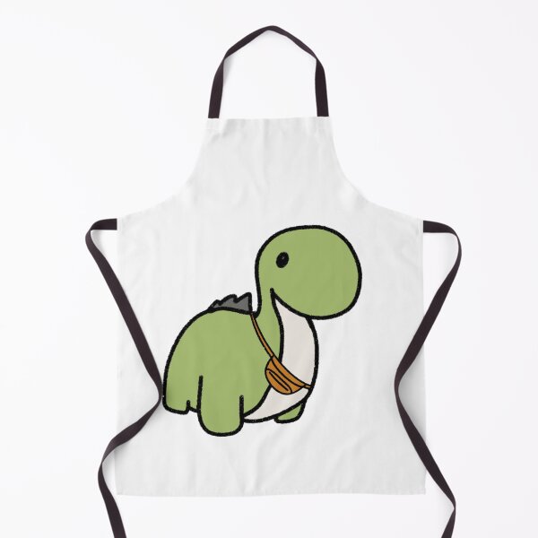 Item preview, Dinosaur in an Orange Fanny Pack designed and sold by beckahbrooks.