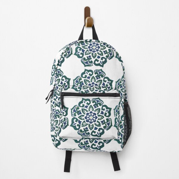 Item preview, Green blue mandala floral design designed and sold by Melissa Renee.