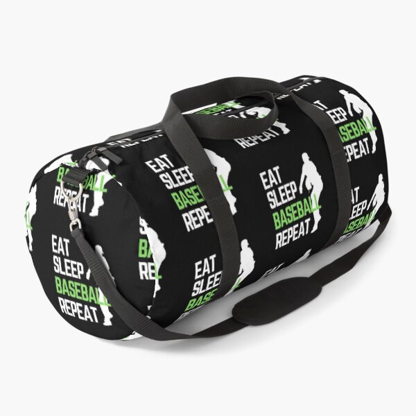 Item preview, Eat Sleep Baseball Repeat - White Green 5 designed and sold by GymWearDepot.