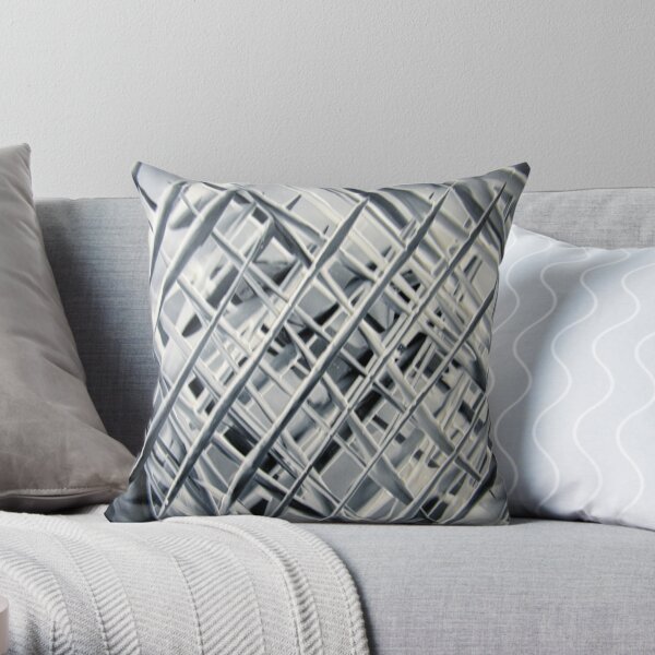 Don't Fence Me In Throw Pillow