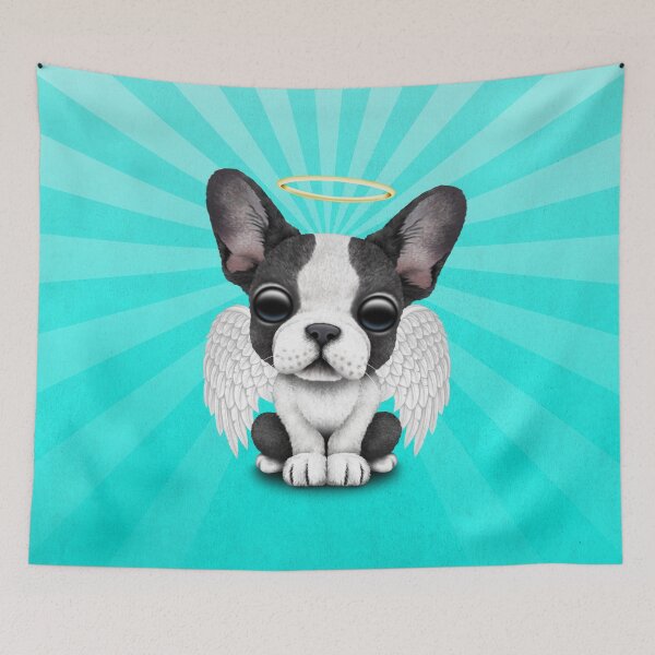 Item preview, Cute French Bulldog Puppy Angel designed and sold by JeffBartels.