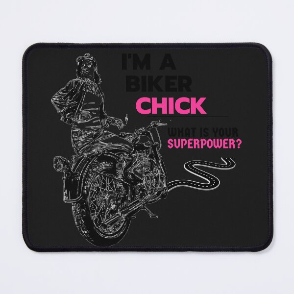 Item preview, I'm a biker chick what is your superpower designed and sold by TylerLane453.