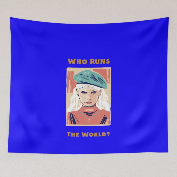 Item preview, Who Runs the World? This Is What A Feminist Looks Like designed and sold by Echo Aesthetics.