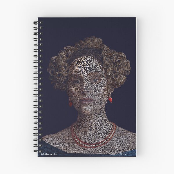 Item preview, Ann Walker Typography Portrait designed and sold by Gentleman-Roxie.