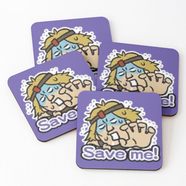 Item preview, Grimoire of Souls chat stamp - Simon - Save me! designed and sold by alurichter.