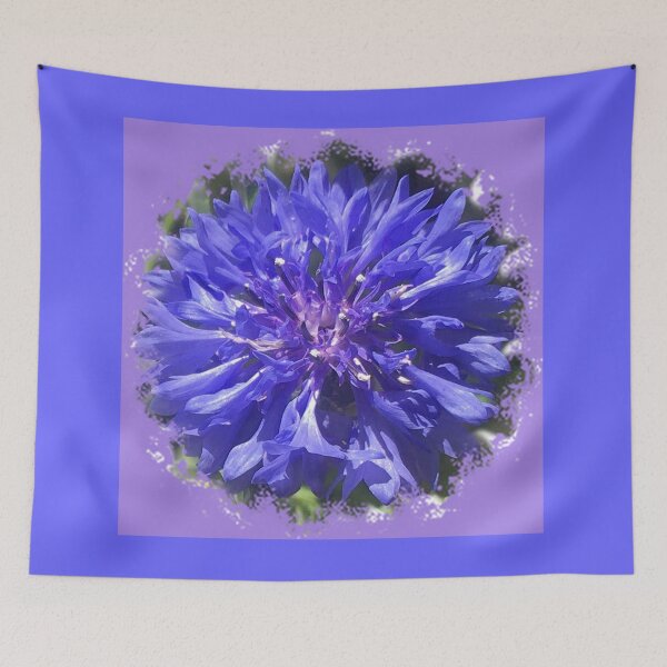 Item preview,  Cute spring flower with Ultramrin & Violet petals by Iritof designed and sold by iritof.