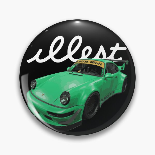 Item preview, STREET WEAR ILL RWB 964 TURBO high performance sports car German automobile LIZARD GREEN designed and sold by cowtownCOWBOY.