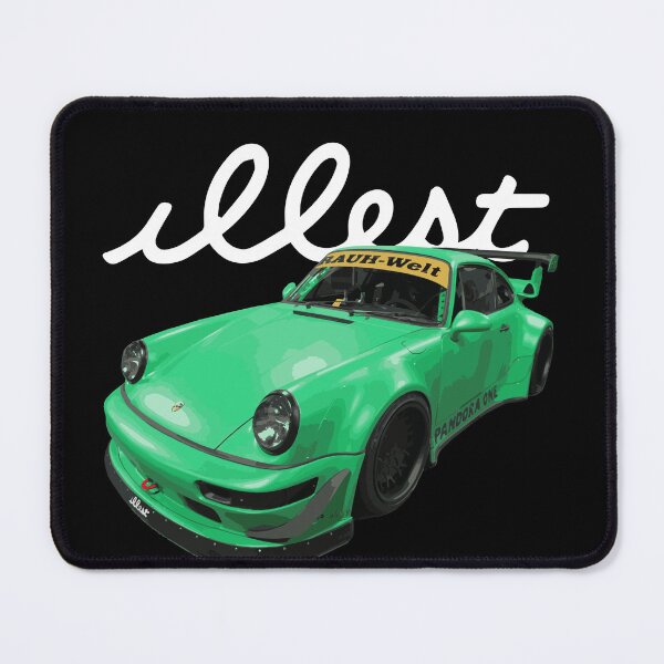 Item preview, STREET WEAR ILL RWB 964 TURBO high performance sports car German automobile LIZARD GREEN designed and sold by cowtownCOWBOY.