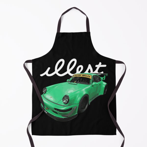 Item preview, STREET WEAR ILL RWB 964 TURBO high performance sports car German automobile LIZARD GREEN designed and sold by cowtownCOWBOY.